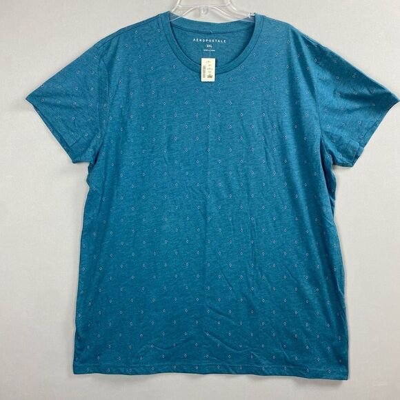 Aeropostale T-Shirt 2XL Diamond Pattern - Picture 1 of 5